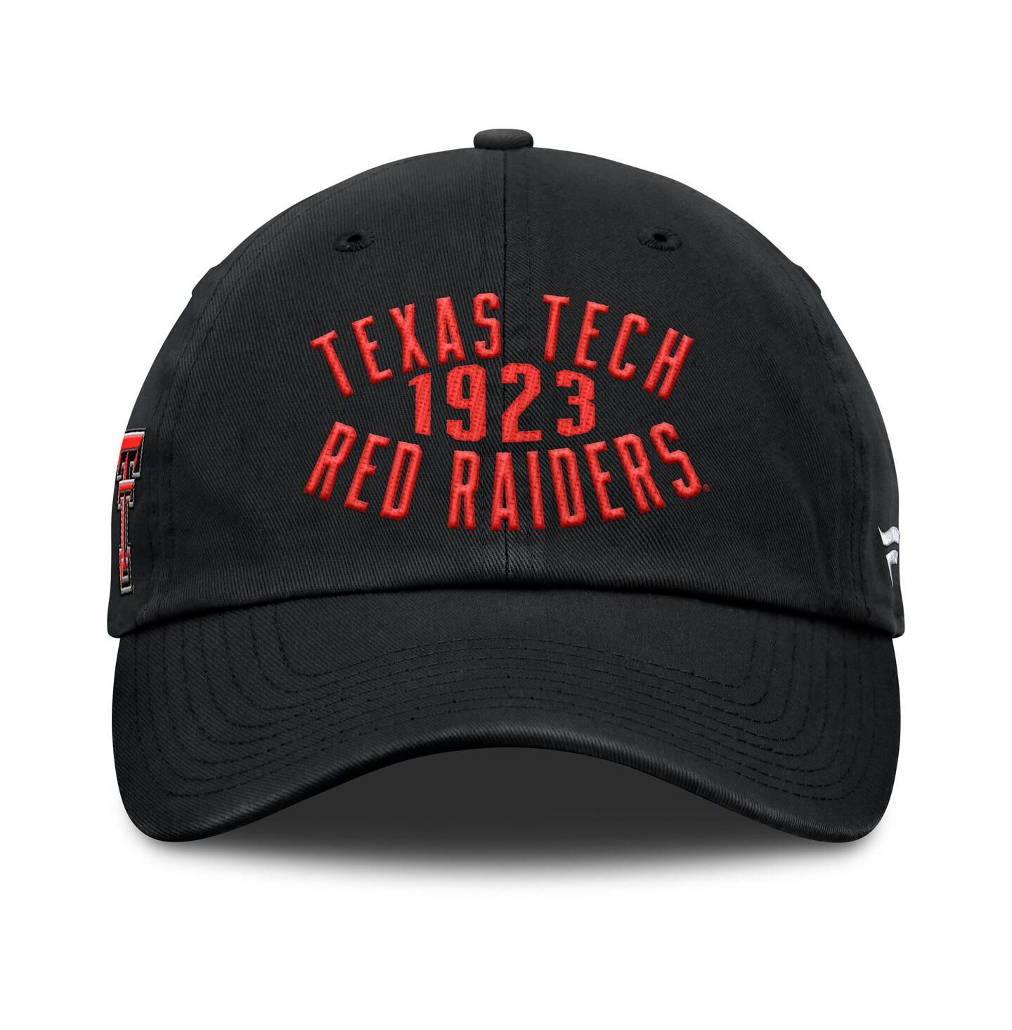 Мужская кепка Fanatics Black Texas Tech Red Raiders Archer Adjustable Hat — фото 2