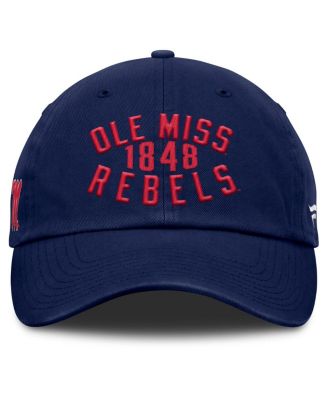 Men's Navy Ole Miss Rebels Archer Adjustable Hat