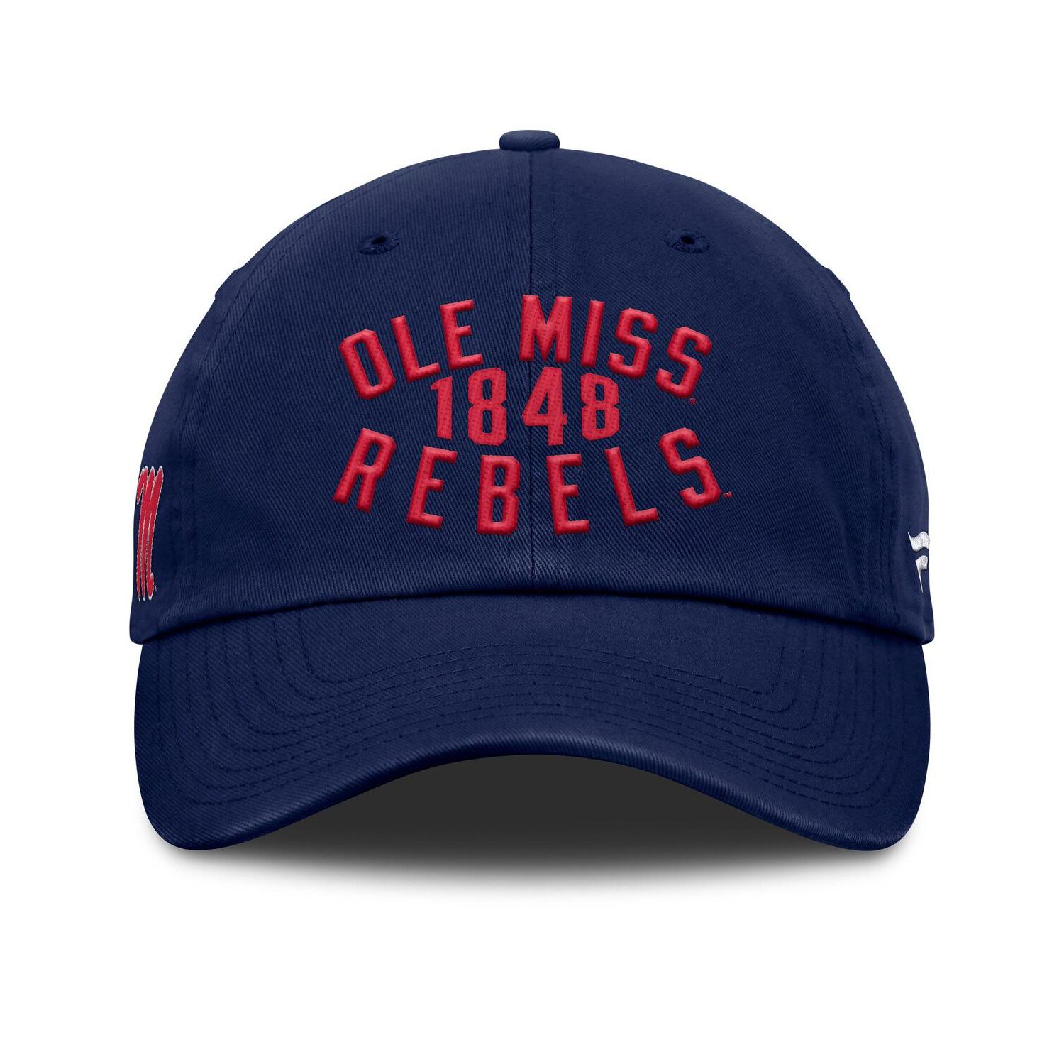 Men's Navy Ole Miss Rebels Archer Adjustable Hat