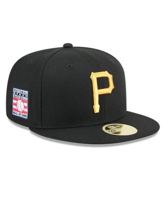 New Era - Men's Black Pittsburgh Pirates Baseball Hall of Fame 59FIFTY Fitted Hat