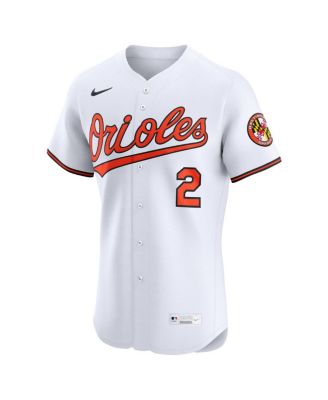 Men's Gunnar Henderson White Baltimore Orioles Home Elite Jersey