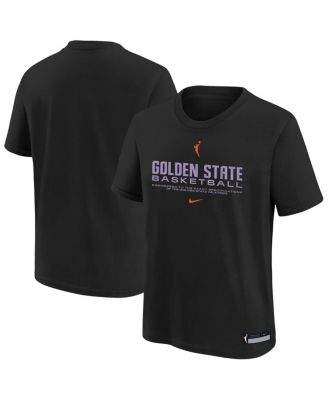 Nike - Big Boys and Girls Black Golden State Valkyries Legend Practice Performance T-Shirt