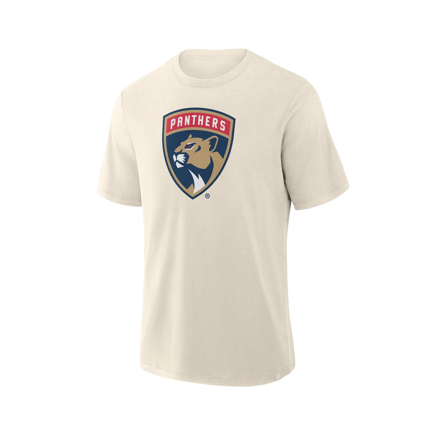 Men's Cream Florida Panthers Stadium Slub T-Shirt