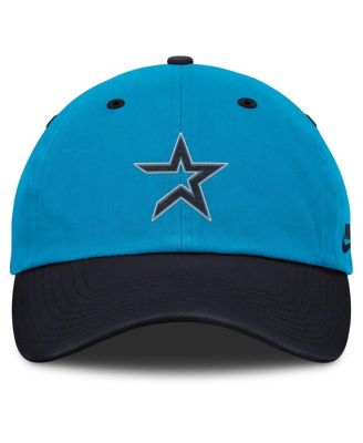 Men's Blue/Navy Houston Astros Neon 90s Club Adjustable Hat