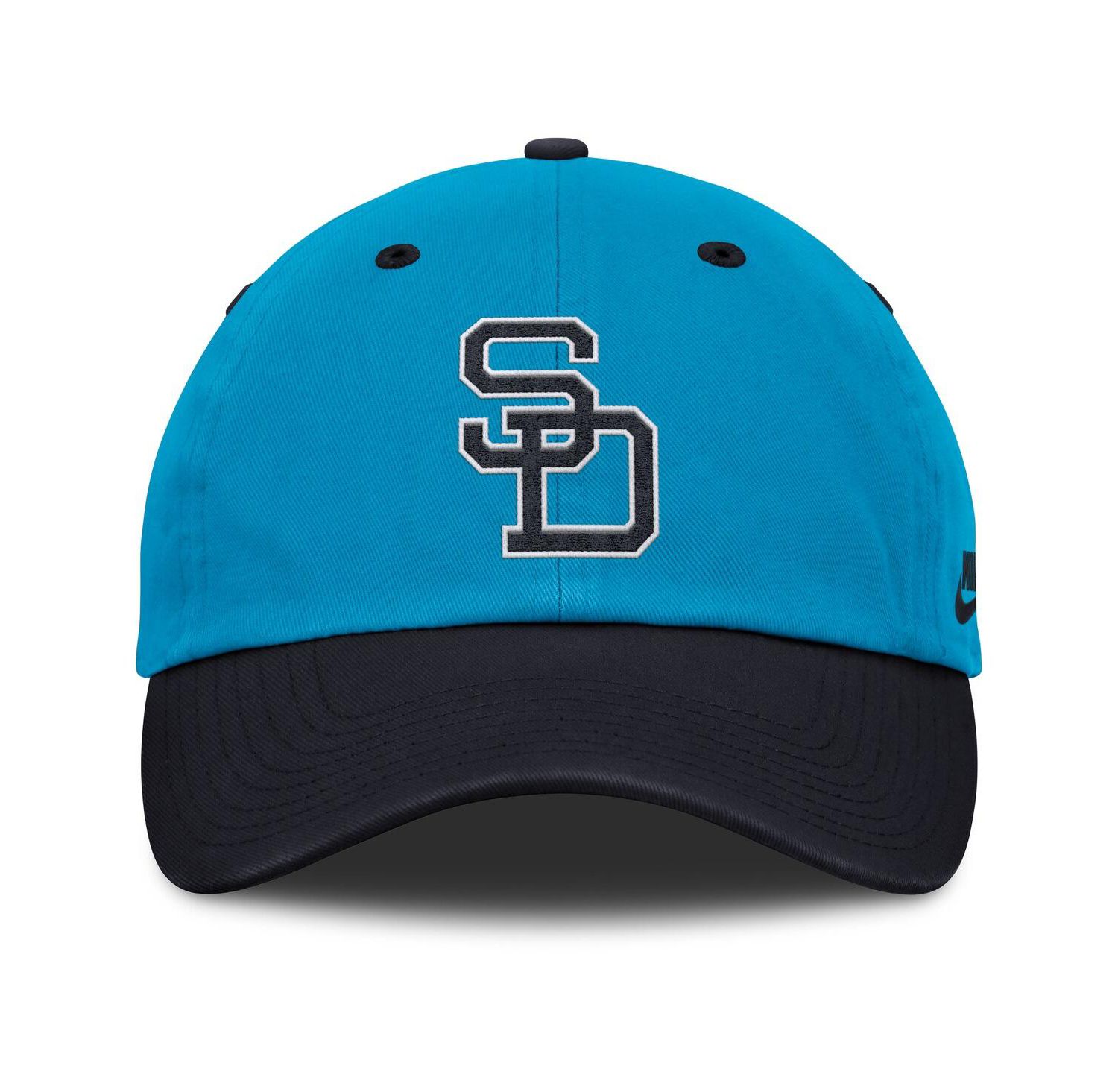 Men's Blue/Navy San Diego Padres Neon 90s Club Adjustable Hat