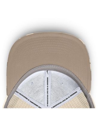 Men's Natural Miami Marlins Camo Natural Pack Rise Adjustable Trucker Hat