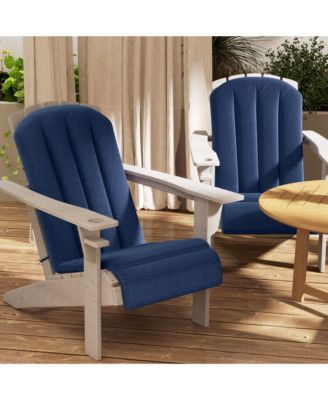4PCS Adirondack Chair Cushion, Outdoor Chair Cushions,