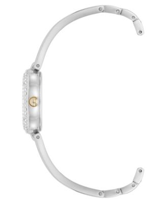 Women's Quartz Two-Tone Metal Alloy Bracelet Watch Set, 18mm