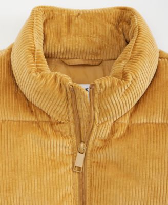 Men's Relaxed-Fit Corduroy Puffer Vest, Macy's Exclusive