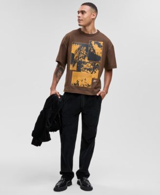 Men's Relaxed-Fit Digital Photo Print T-Shirt, Macy's Exclusive
