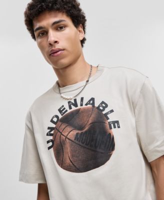 Men's Relaxed-Fit Undeniable Basketball Graphic T-Shirt, Macy's Exclusive