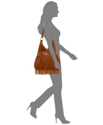 Pienza Medium Leather Shoulder Bag