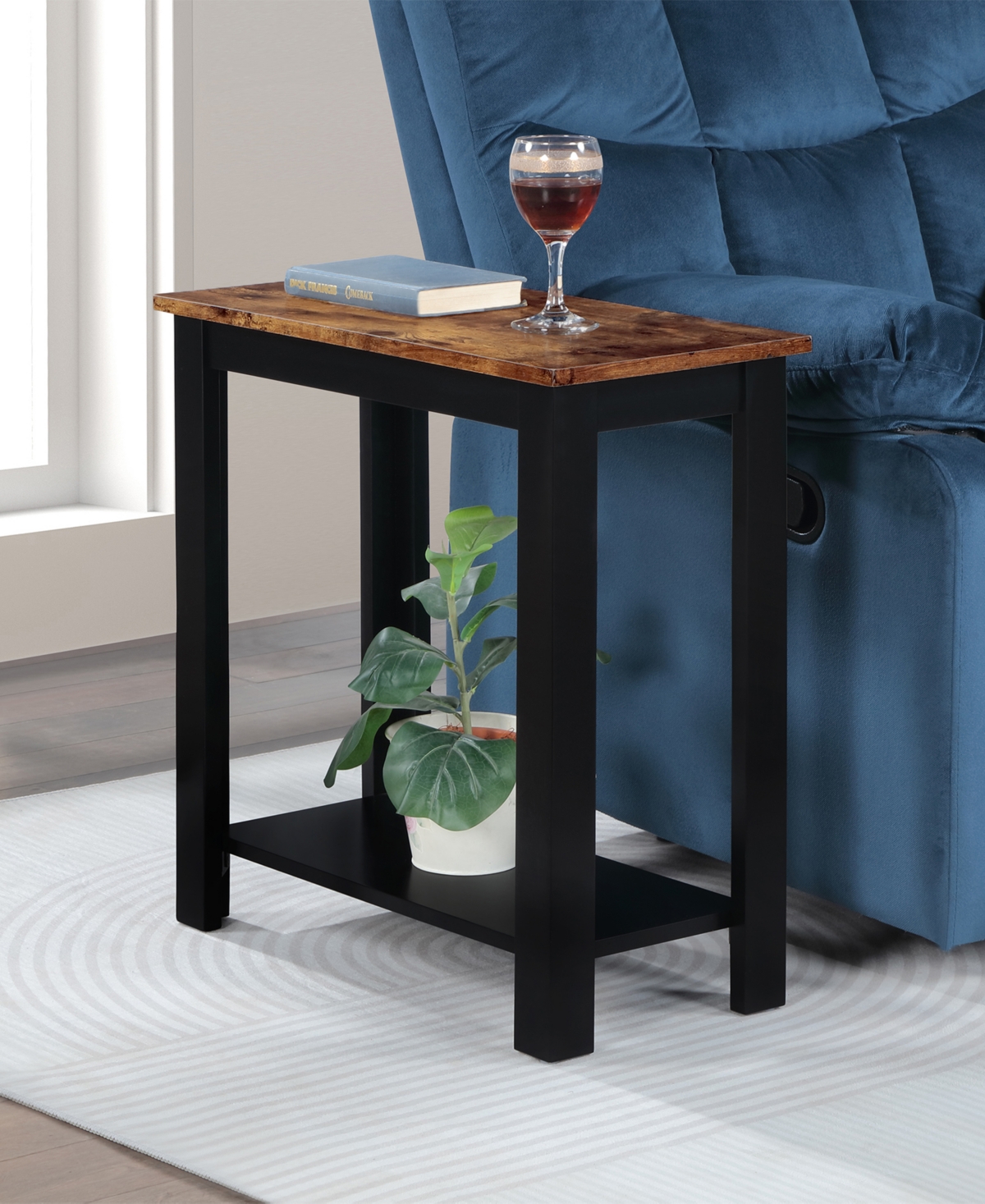 Convenience Concepts 24" Wood Designs2go Baja Chairside End Table