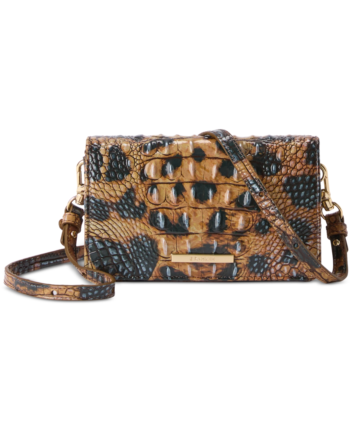 Brahmin Minuette Melbourne Mini Leather Crossbody Bag