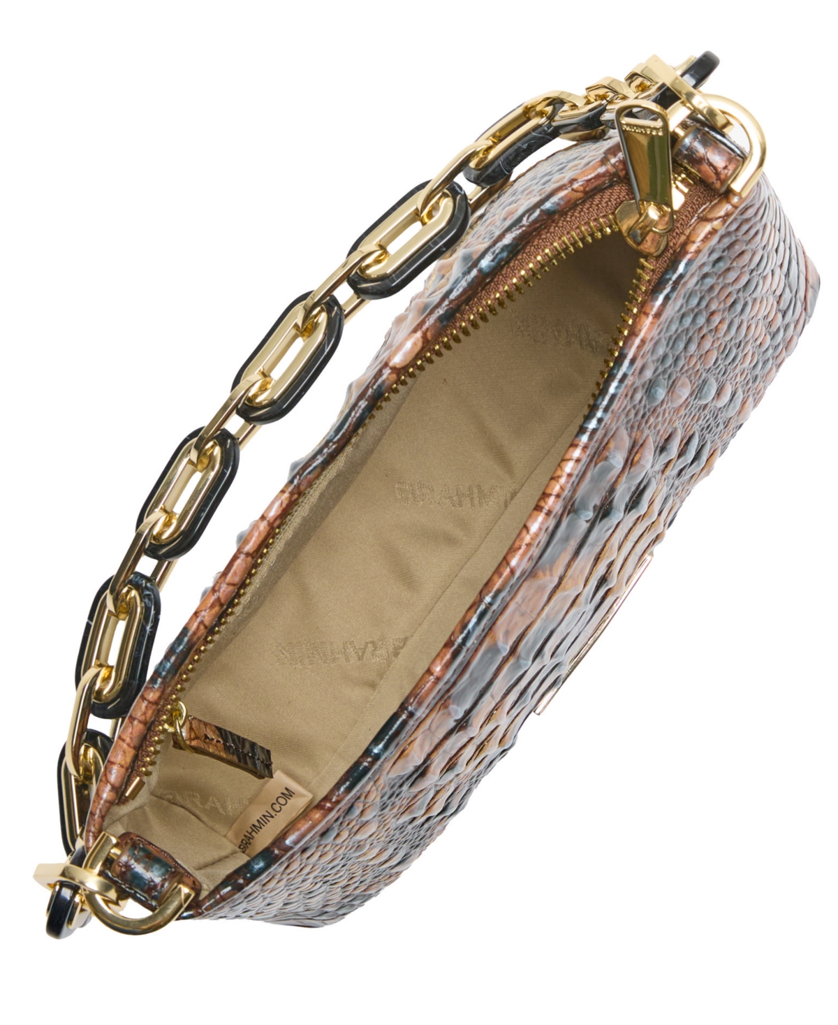 Brahmin Mod Lorelei Small Leather Chain Shoulder Bag