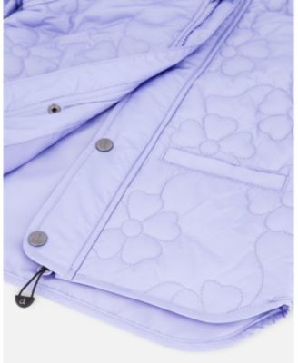 Girl Quilted Mid-Season Jacket Lavender - Toddler|Child