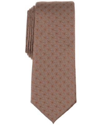 Men's Tundra Abstract Pattern Tie, Macy's Exclusive
