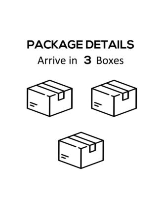 4 PC Outdoor Patio Furniture Sofa Set with Table,