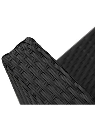 4-Piece Rat Furniture Set, Chairs, Loveseat, and Table,