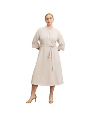 Women's Lauleh Dress - Everyday Crepe with Topstitch
