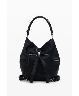 Women's Convertible backpack with large logo