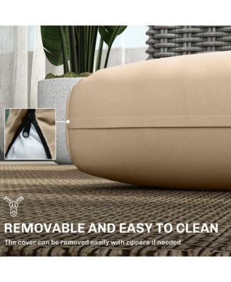 5 in Patio Furniture Cushions Outdoor Loveseat Cushions