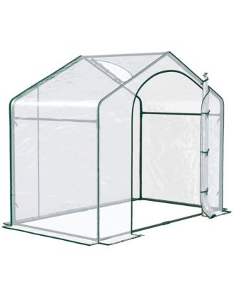 Portable Walk-in house, PVC Cover, Door, Top Vent,