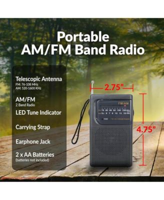 2 Band AM/FM Radio