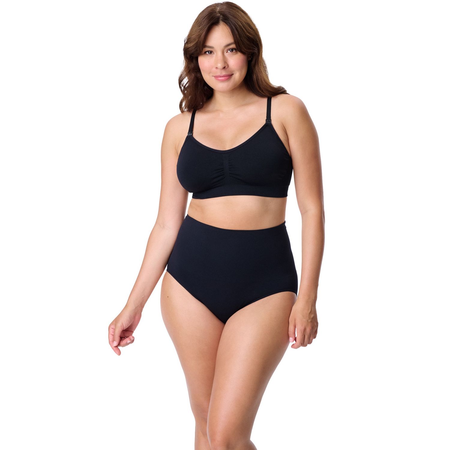 Maternity Seamless Postpartum Shaper Panty with Belly Support, 2-Pack