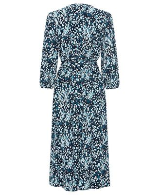 Women's Modern Animal Print Tunic Dress