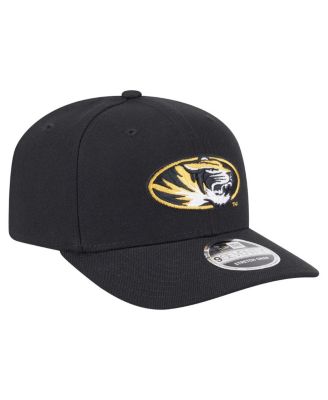 Men's Black Missouri Tigers Team Collective 9SEVENTY Stretch-Snap Adjustable Hat