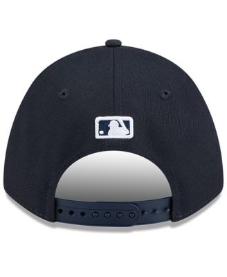 Men's Navy Atlanta Braves Baseball Hall of Fame 9FORTY M-Crown Adjustable Hat