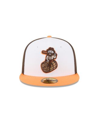 Men's White Bowling Green Hot Rods Theme Nights 59FIFTY Fitted Hat