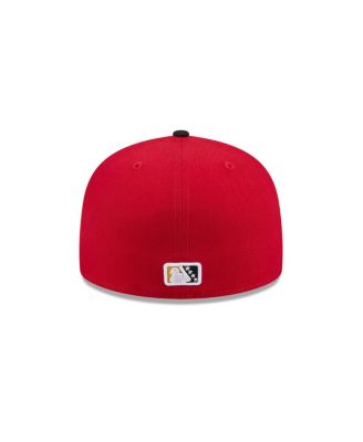 Men's Red Bowie Baysox Theme Nights 59FIFTY Fitted Hat