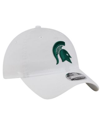 Men's White Michigan State Spartans Active Ripstop 9TWENTY Adjustable Hat