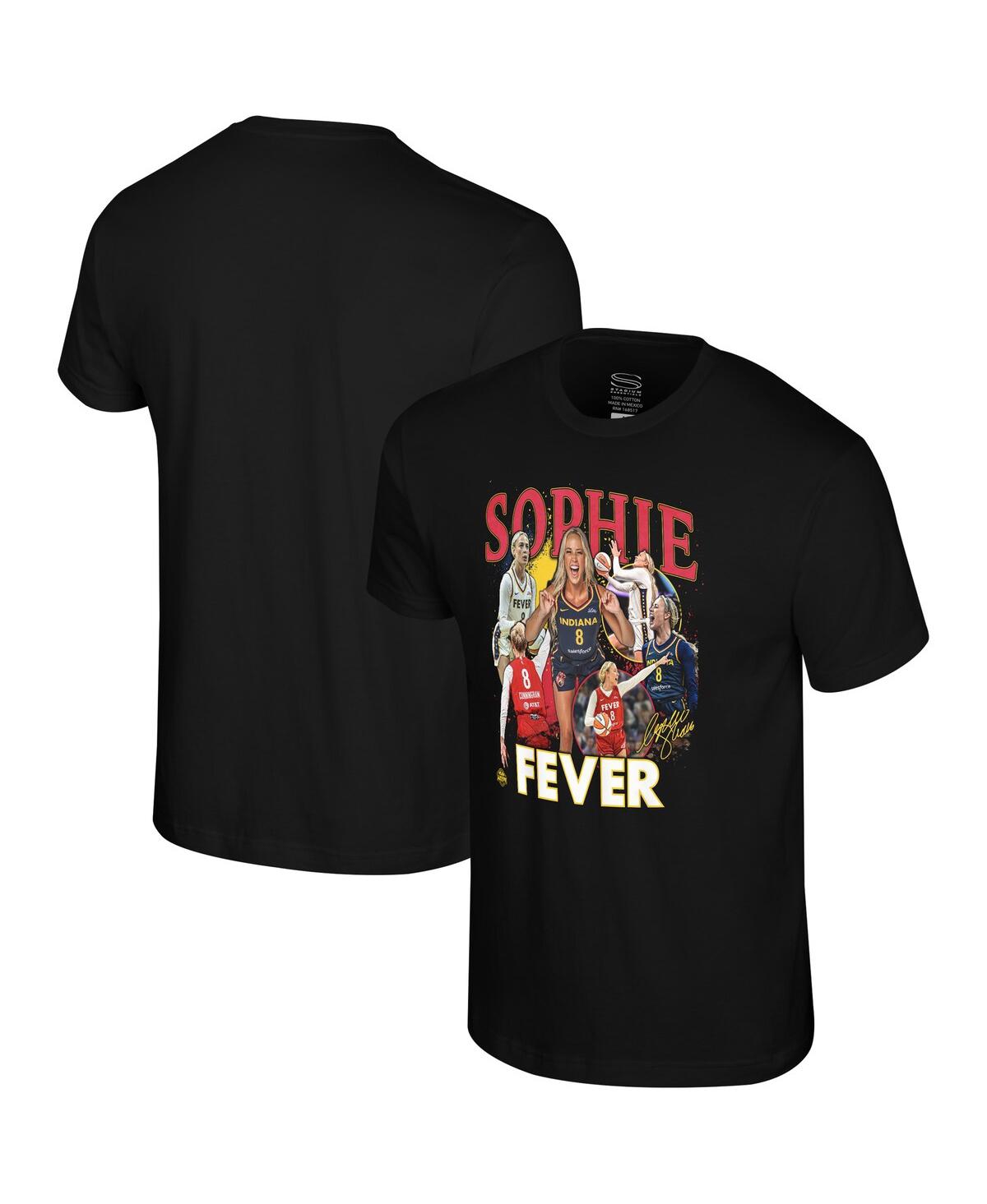 Men's and Women's Sophie Cunningham Black Indiana Fever Player Crossroads T-Shirt - Black
