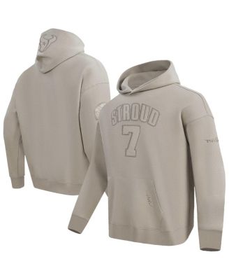 Pro Standard - Men's C.J. Stroud Tan Houston Texans Player Name Number Pullover Hoodie