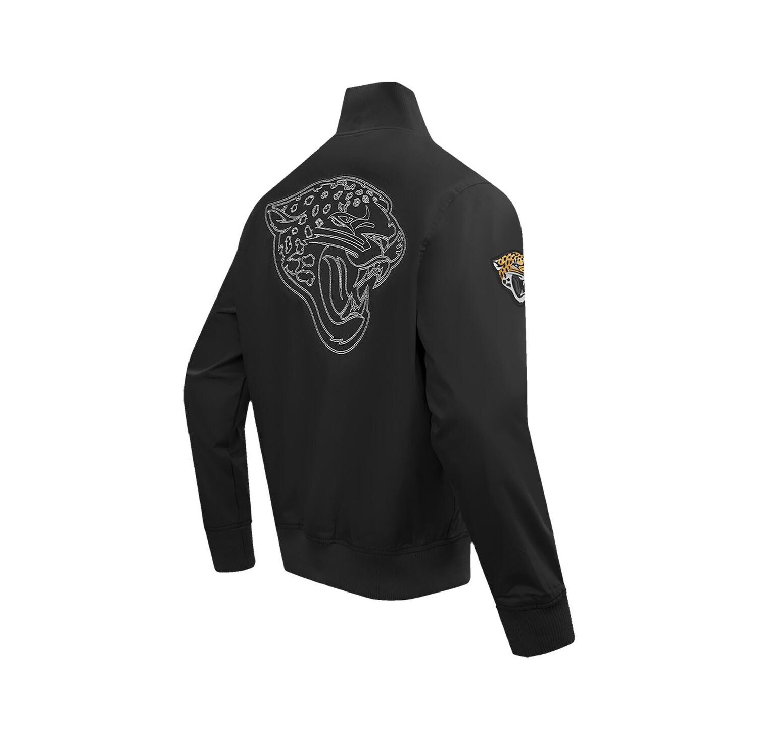 Men's Black Jacksonville Jaguars Paint The City Twill Full-Zip Jacket