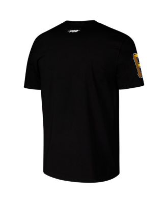 Men's Black Pittsburgh Pirates Turn It Up Dropped Shoulder T-Shirt