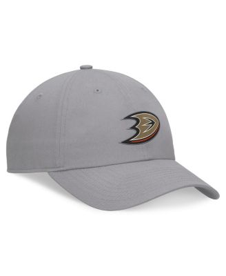 Men's Gray Anaheim Ducks Extra Time Adjustable Hat