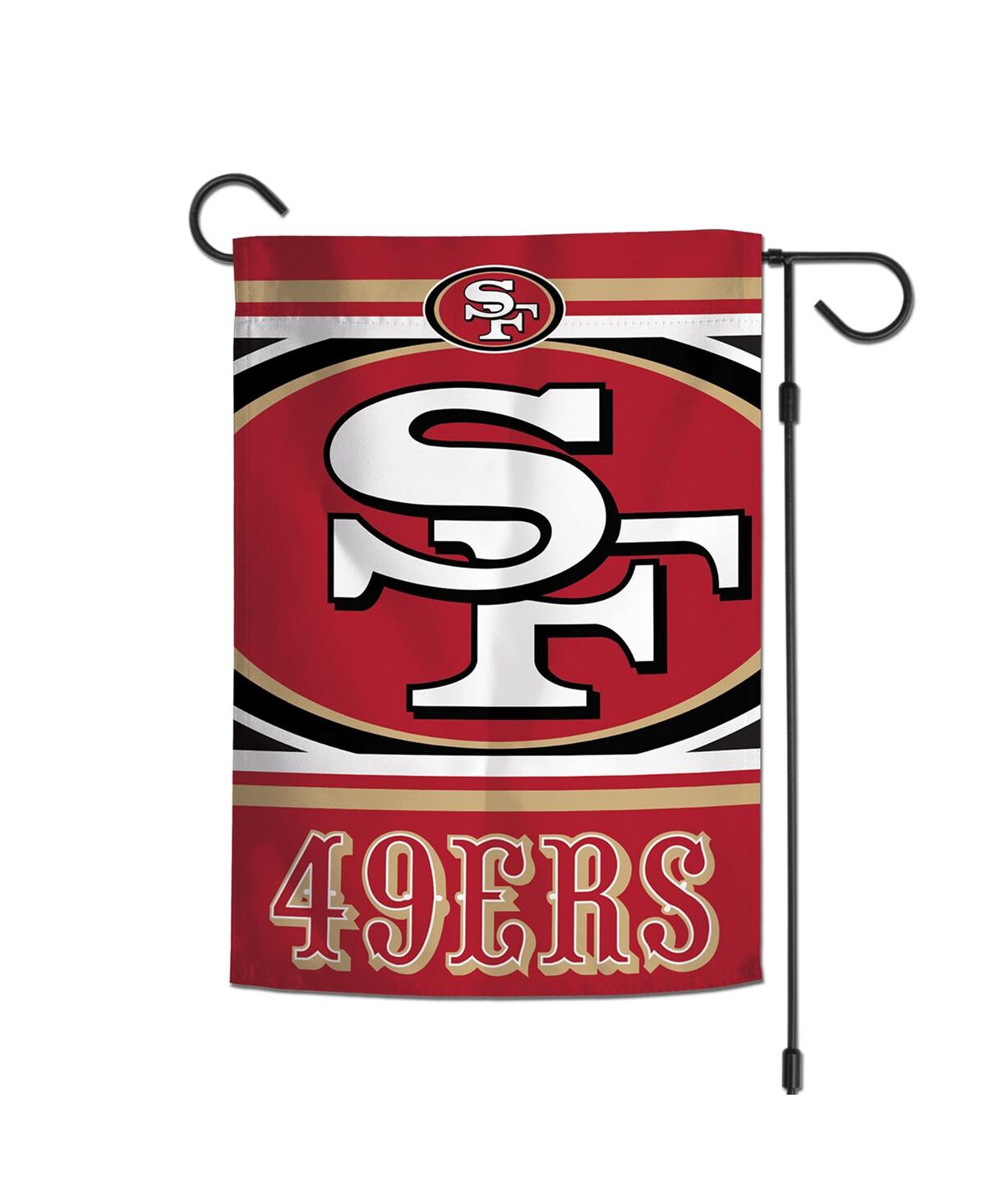 Wincraft San Francisco 49ers Double-sided 12'' X 18'' Team Slogan Garden Flag In Transparent