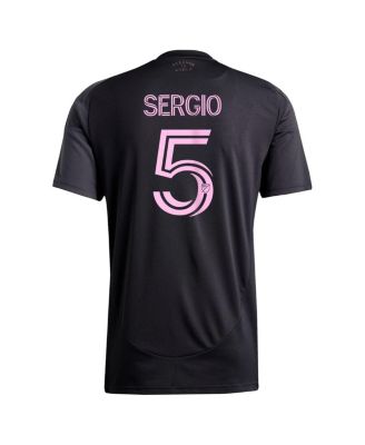 Men's Sergio Busquets Black Inter Miami CF 2025 The Fortitude Kit Replica Player Jersey