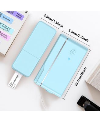 Nelko P31-S Bluetooth Thermal Label Maker w/Tape, Portable Design, Sticker Templates, Office/Home Organizer, Mini Printer