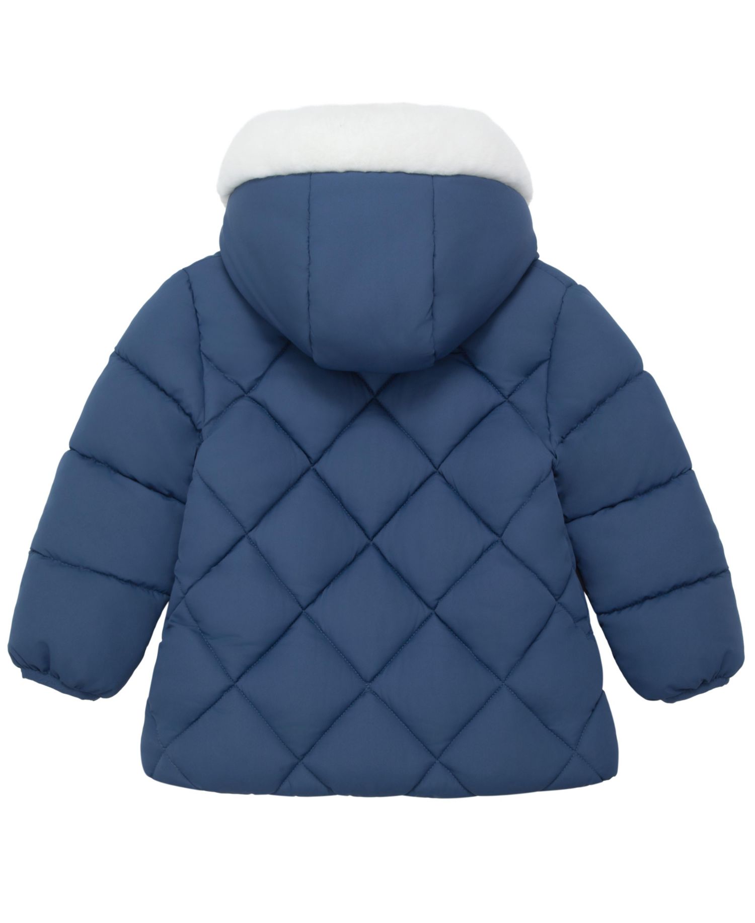 Baby Girls Soft Lining Hooded Puffer Jacket
