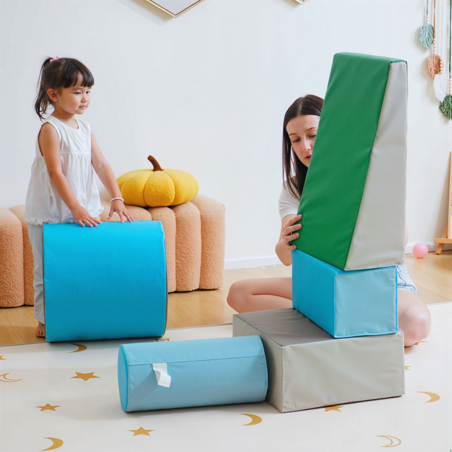 Baby Climb and Crawl Activity Playset Soft, 5-Piece Set