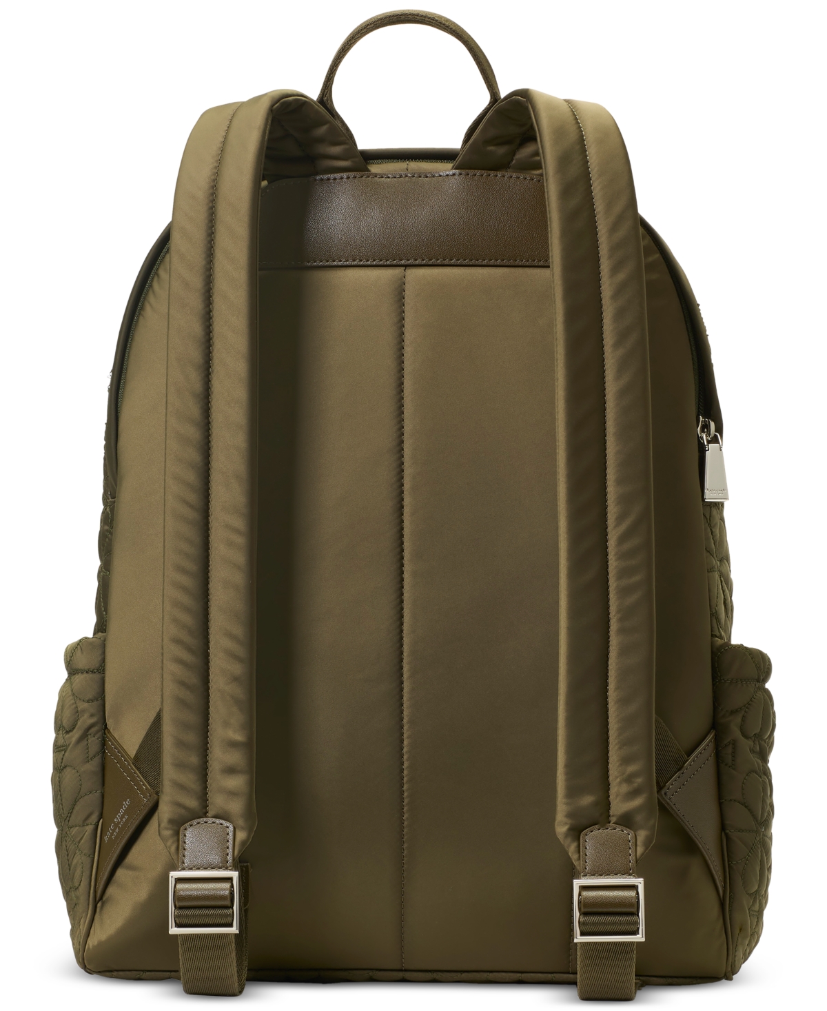 Kate Spade Tilly Small Quilted Fabric Backpack In Green