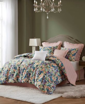 Ophelia Floral 8-Pc. Comforter Set, California King