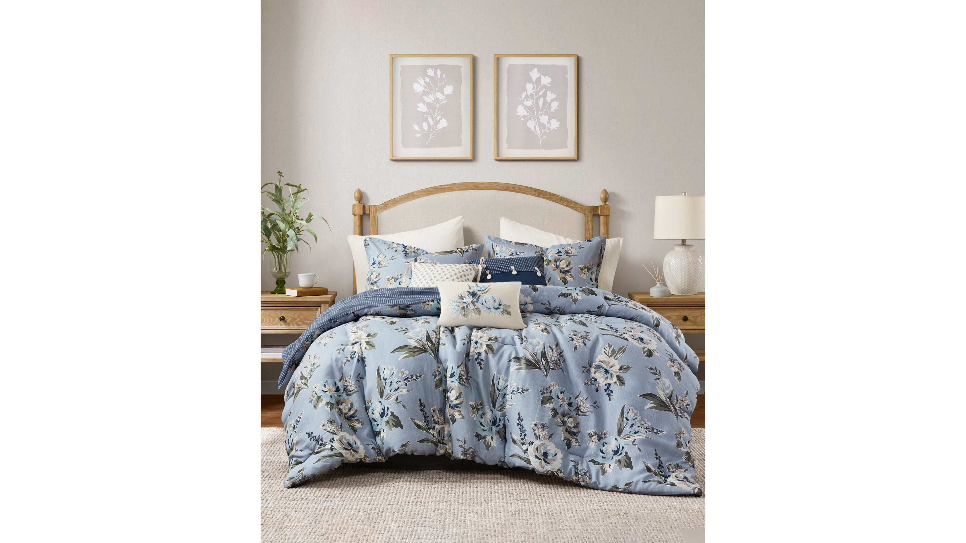 Madison Park Salara Vintage Floral 7-Pc. Comforter Set, California King