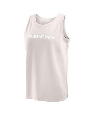 Men's Cream Baltimore Ravens Elements Tank Top