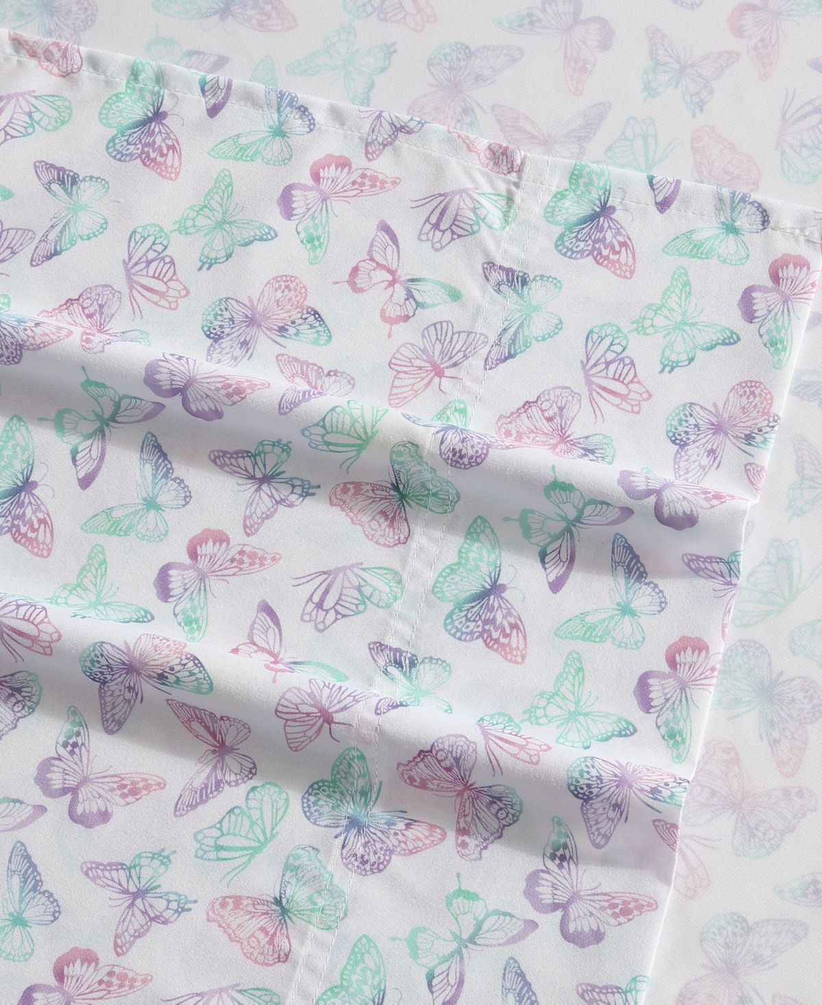 Betsey Johnson Silky Microfiber Printed 4-pc. Sheet Set, Full In Multi